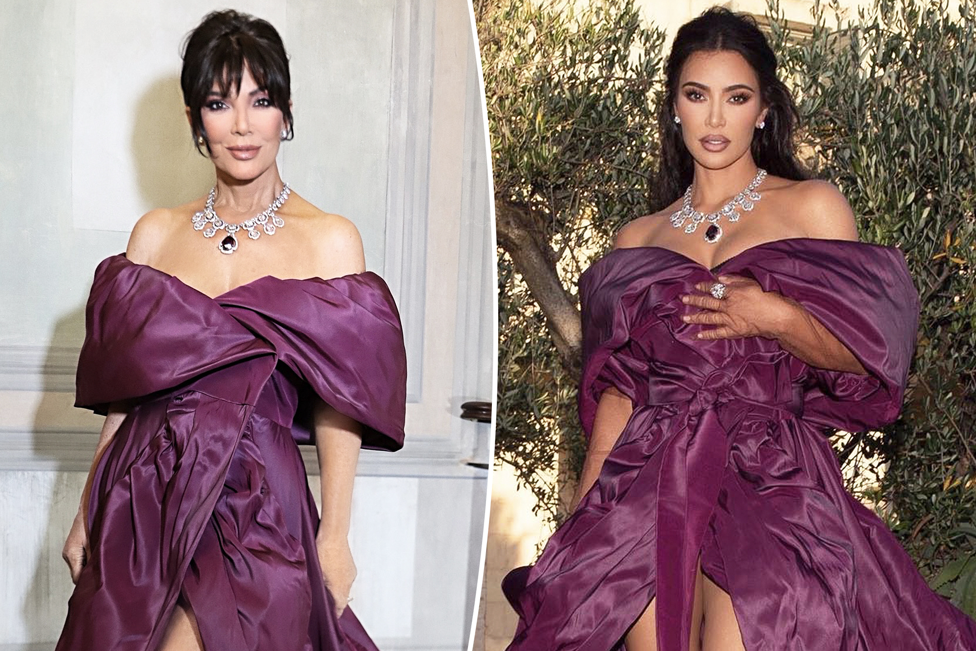 Kris Jenner copies daughter Kim Kardashian in same Dolce & Gabbana gown: ‘Called out in the group chat’