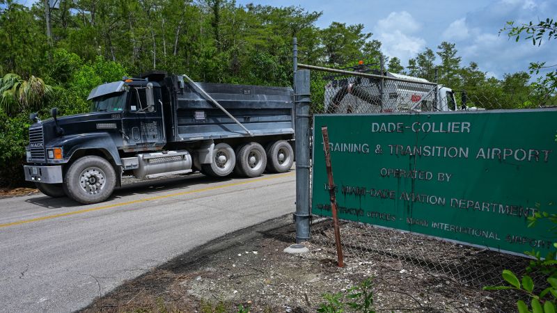 ‘Alligator Alcatraz’: What to know about Florida’s new controversial migrant detention facility