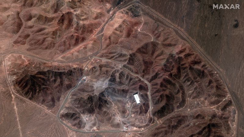 Satellite imagery reveals ongoing work at Iranian nuclear site bombed by US
