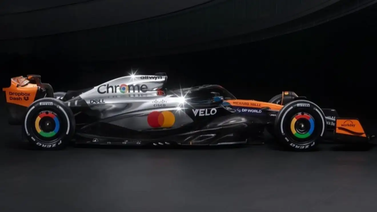 McLaren reveal special British GP livery as chrome ‘heritage’ returns