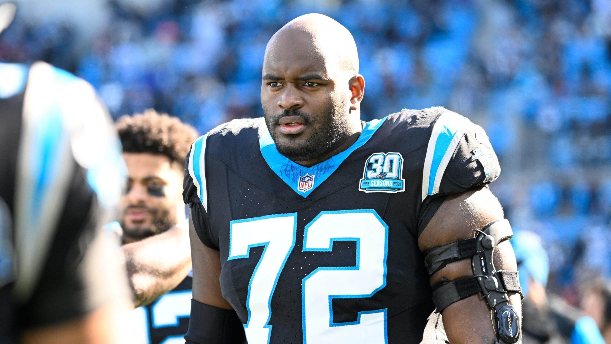 Panthers OT Taylor Moton addresses the uncertainty surrounding his future