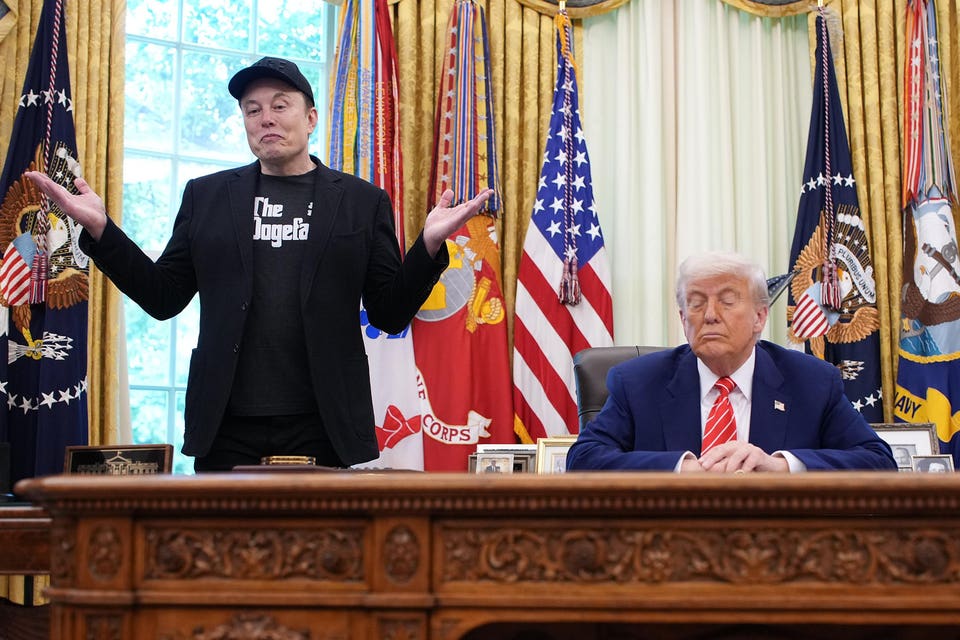 Trump Says Without Subsidies Musk Might Have To Shut Shop And Go ‘Back Home To South Africa,’ As Feud Reignites