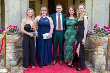 Island VI Form students attend prom at Landguard Manor PHOTOS