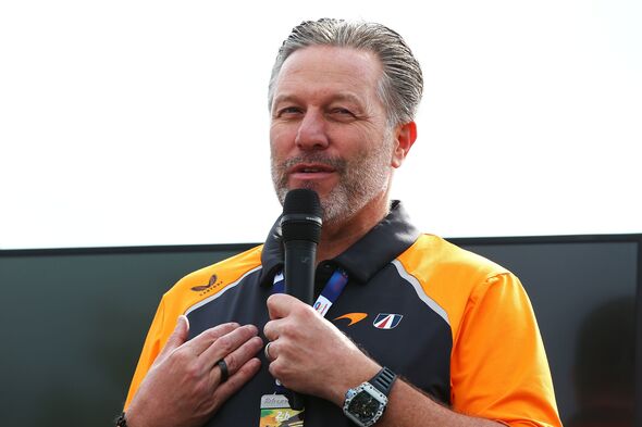 McLaren boss Zak Brown got cheeky text message from F1 rival during Austrian GP