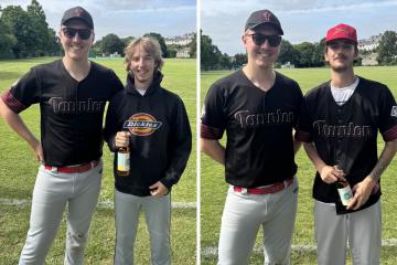 Taunton Baseball Club update during South West and Wales Baseball League action
