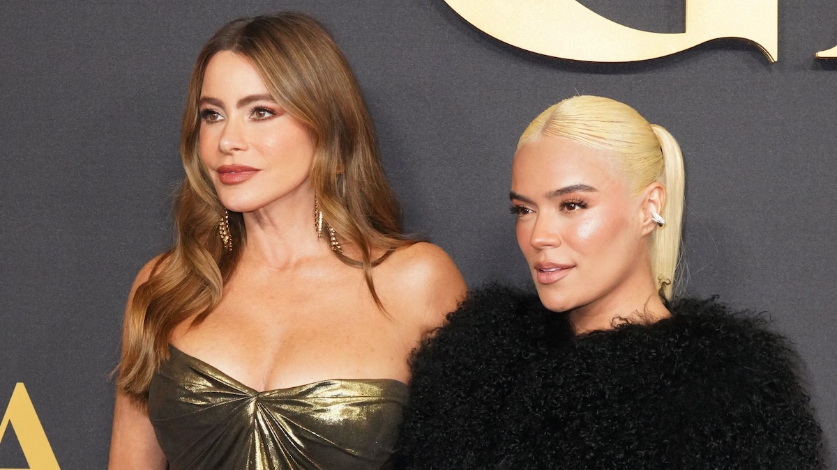 Sofía Vergara and Karol G reunite in Madrid in coordinated looks after star-studded birthday party