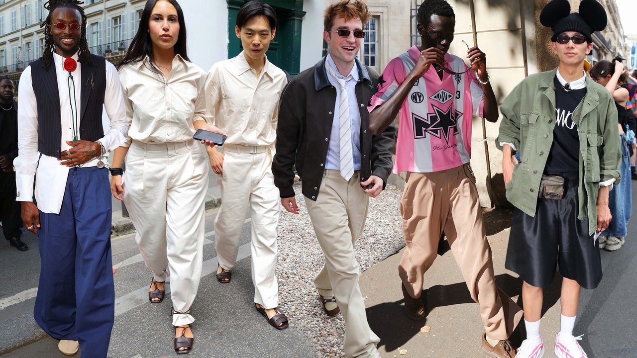 From Twinning Moments to Mickey Mouse Ears—11 Street Style Trends From the Happiest Place on Earth (the Spring 2026 Menswear Shows)
