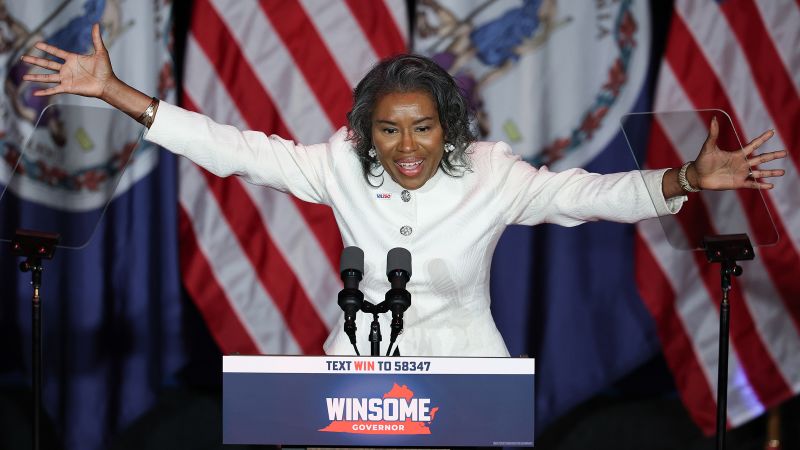 Glenn Youngkin wrote a GOP playbook for winning Virginia. Republicans hope Winsome Earle-Sears can follow it