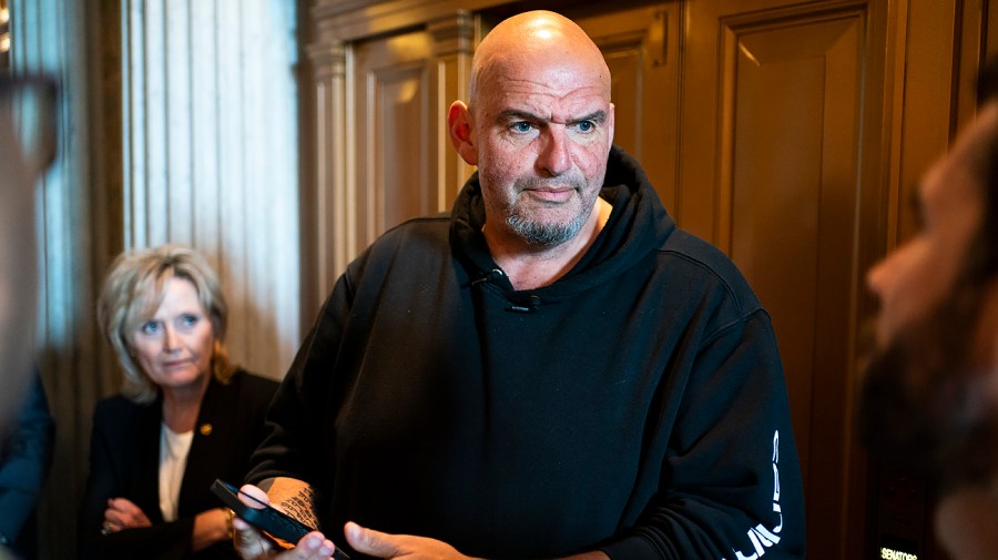 Fetterman grumbles over marathon vote-a-rama: ‘I just want to go home’